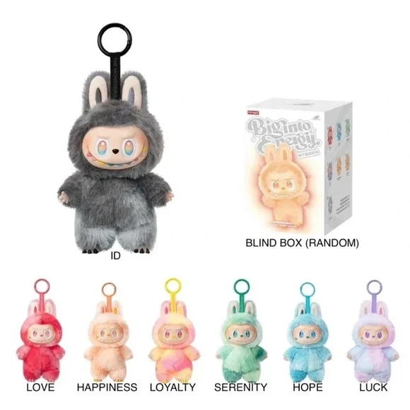 AUTHENTIC Pop Mart Labubu Big Into Energy Plush Pendant; CONFIRMED LUCK - Picture 4 of 7